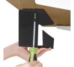 Système de gestion de câbles sous-bureau