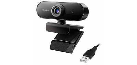 Webcam Pro Full HD USB avec micro, noir
