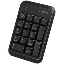 Pavé numérique BT V5.1, plastique, noir