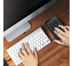 Pavé numérique BT V5.1, plastique, noir