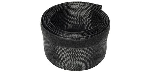 Gaine de câbles flexible à fermeture auto-agrippante