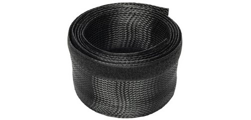 Gaine de câbles flexible à fermeture auto-agrippante