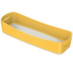 Bac de rangement My Box Cosy, long, jaune