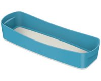 Bac de rangement My Box Cosy, long, bleu