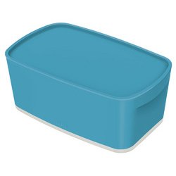Bac de rangement My Box Cosy, long, bleu