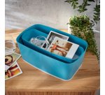 Bac de rangement My Box Cosy, long, jaune