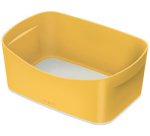 Bac de rangement My Box Cosy, A5, jaune/gris clair