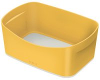 Bac de rangement My Box Cosy, A5, jaune/gris clair