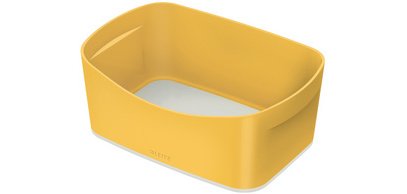 Bac de rangement My Box Cosy, A5, jaune/gris clair