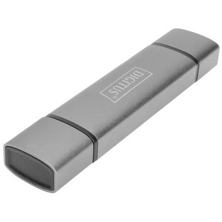 Hub met dubbele kaartlezer USB-C / USB3.0, OTG