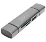 USB-C / USB3.0 Dual-Kartenleser-Hub, OTG