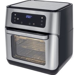 Friteuse à air chaud PC-FR 1200 H, noir/gris