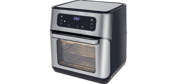 Friteuse à air chaud PC-FR 1200 H, noir/gris