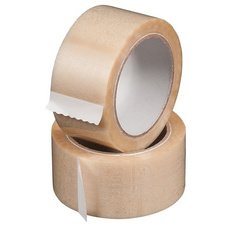 Ruban adhésif d'emballage, PVC, 50 mm x 66 m
