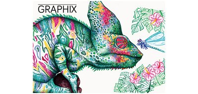 Fineliner COLOUR GRAPHIX HYPNOTIZE, étui carton de 24