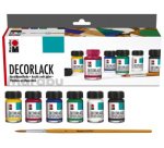 Peinture acrylique Decorlack, set de démarrage 6x15ml
