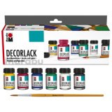 Peinture acrylique Decorlack, set de démarrage 6x15ml