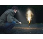 Lampe frontale LED, HD70B, 65 lumens, IP44, noir