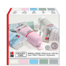 Peinture à la craie 'Chalky-Chic', 5 x 100 ml