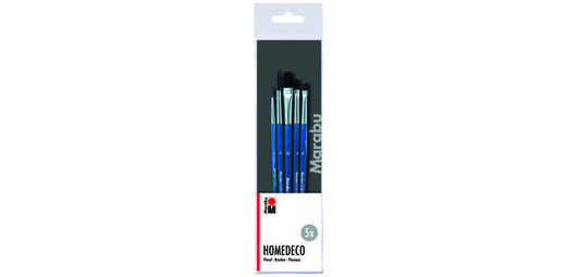Homedeco Pinselset, 5 Stück