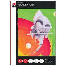 Bloc de papier pour marqueur Marker Pad GRAPHIX