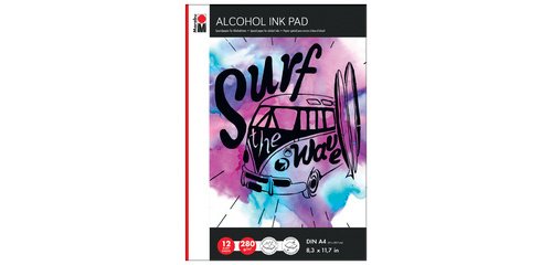 Block of paper specifically for ink Alcohol Ink Pad