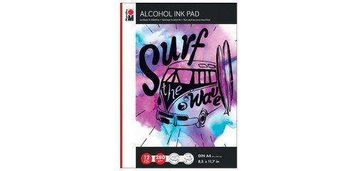 Bloc de papier spécial pour encre Alcohol Ink Pad