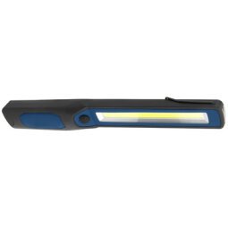Werkplaatslamp LED WL250B slim, zwart/blauw