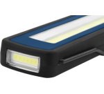 Lampe d'atelier à LED WL250B slim, noir/bleu