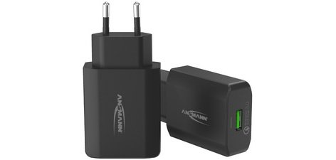 Chargeur secteur USB HOME CHARGER HC1180QC, noir