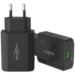 Netwerklader USB HOME CHARGER 130Q, zwart