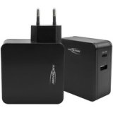 Chargeur secteur USB HOME CHARGER 265PD, noir