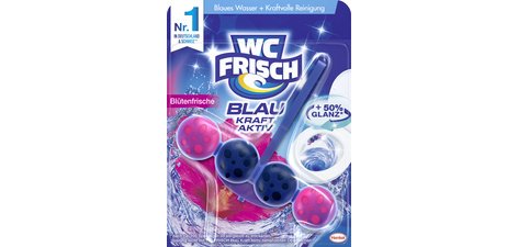 BLAU AKTIV Nettoyant & désodorisant WC Bouquet de