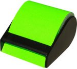Rouleau rechargeable de notes adhésives, vert