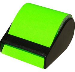 Rouleau rechargeable de notes adhésives, vert