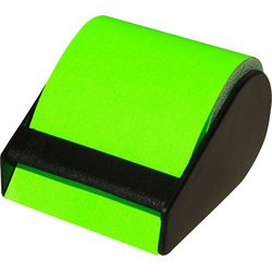 Rouleau rechargeable de notes adhésives, vert