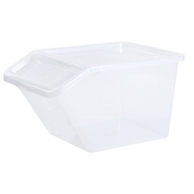 Plast team Bac de rangement BASIC BOX SLANTED, 40 litres