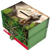 Tirelire 'Tyrannosaure', avec aimant et serrure