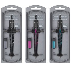 FABER-CASTELL Compas à réglage instantanté TWISTER 2022