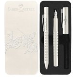 FABER-CASTELL Set d'écriture GRIP 2010 Harmony, blanc