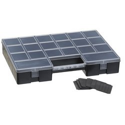 Organizer Plast team LUXOR HOBBY BOX, zwart