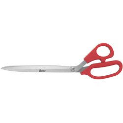 Professionele stoffenschaar, lengte: 293 mm, rood