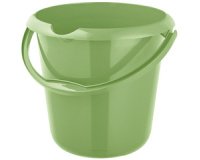 Seau 'mika eco', rond, 10 litres, grass green