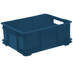 Euro-Box Storage Crate 'bruno eco', blue
