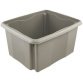 Boîte de rangement 'emil eco', 24 litres, stone grey