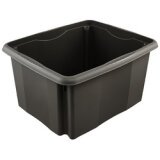 Boîte de rangement 'emil eco', 24 litres, graphite