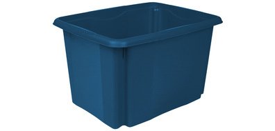 Aufbewahrungsbox 'emil eco', 15 Liter, steingrau