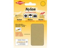 Pièce de réparation nylon, autocollant, beige
