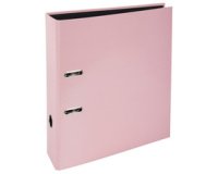 Classeur à levier Aquarel, A4, 80 mm, rose