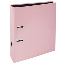 Classeur à levier Aquarel, A4, 80 mm, rose